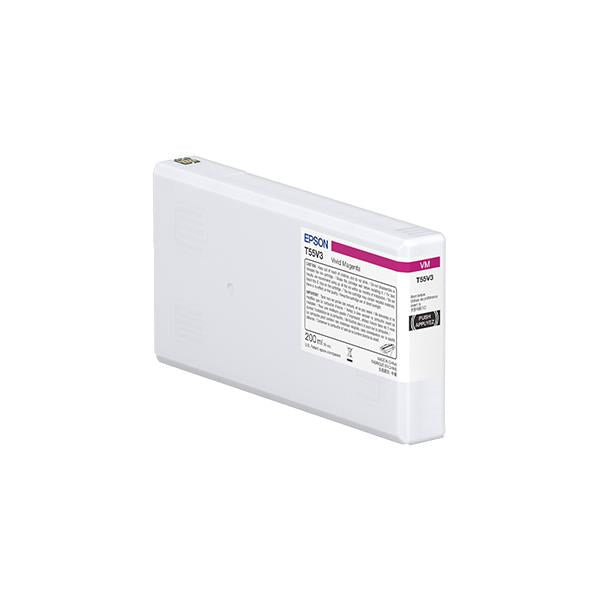 Epson UltraChrome Pro10 cartuccia d'inchiostro 1 pz Originale Magenta (Vivid Magenta Ink 200ml SC-P5300)Epson8715946717388C13T55W300