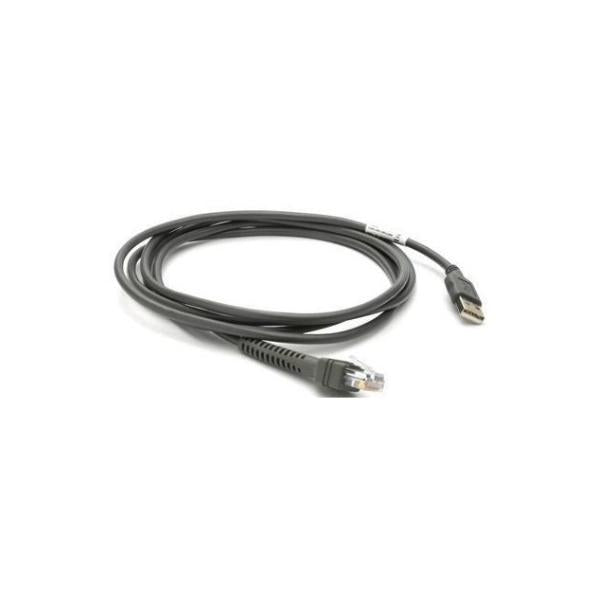 Zebra CBA-U26-S09EAR lettero codici a barre e accessori (CABLE - SHIELDED USB SERIES A - CONNECTOR 2.8M STRAIGHT EAS)ZebraCBA-U26-S09EAR