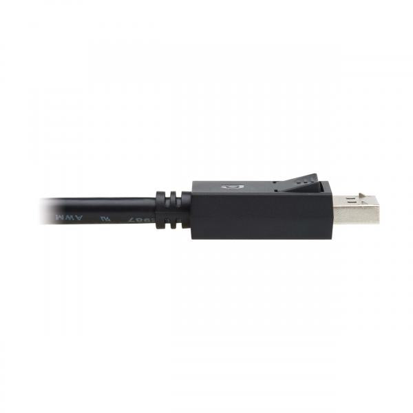 Eaton P580-006-8K6-2 cavo DisplayPort 1,8 m Nero (DISPLAYPORT 2.1 CABLE WITH LAT - CHING CONNECTORS [M/M] 8K 60HZ 4)Eaton0037332284198P580-006-8K6-2