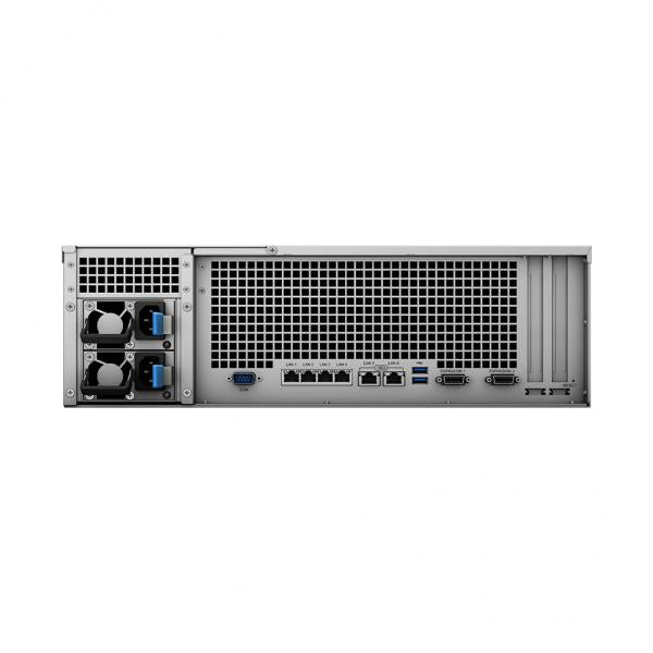 Synology RackStation RS4021xs+ NAS Armadio [3U] Intel Xeon D D-1541 16 GB DDR4 192 TB HDD DiskStation Manager Nero (Synology RS4021xs+/192TB HAT5300 16 Bay)Synology5051868177040RS4021XS+/192TB-HAT5300