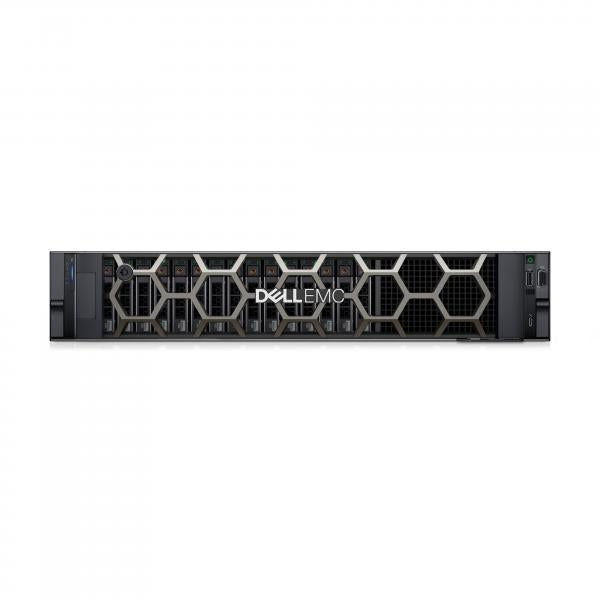 DELL PowerEdge R550 server 480 GB Armadio [2U] Intel Xeon Silver 4310 2,1 GHz 16 GB DDR4-SDRAM 1100 W (Dell PowerEdge R550 - Server - montabile in rack 2U - a 2 vie - 1 x Xeon Silver 4310 / fino a 3.3 GHz - RAM 16 GB - SAS - hot-swap 3.5 baia[e] - SS...