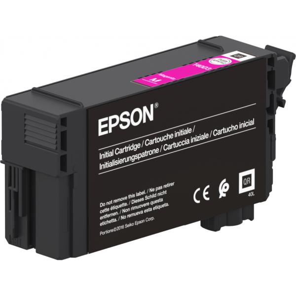 Epson Singlepack UltraChrome XD2 Magenta T40D340[50ml] (T40D3 MAGENTA INK CARTRIDGE - 50ML)Epson8715946727653C13T40D34N