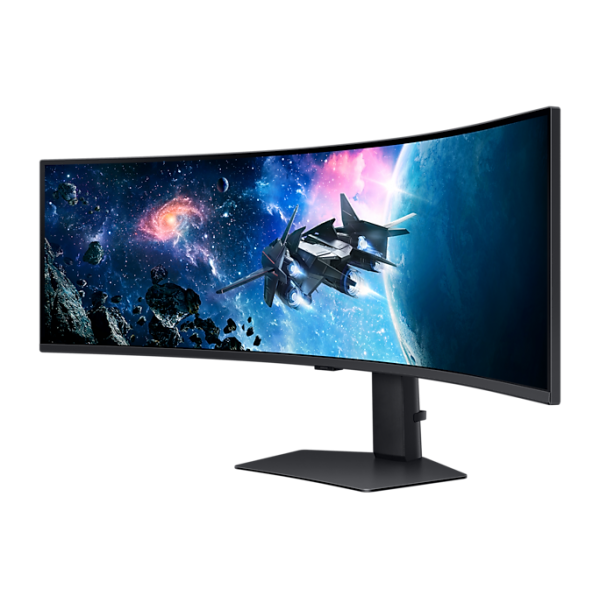 Samsung LS49CG954EU Monitor PC 124,5 cm [49] 5120 x 1440 Pixel DWQHD Nero (Samsung LS49CG954EUXXU Odyssey 49 INCH Curved Gaming Monitor - VA 5120x1440 HDMI 2.1 1ms 240Hz)Samsung8806095251240LS49CG954EUXXU