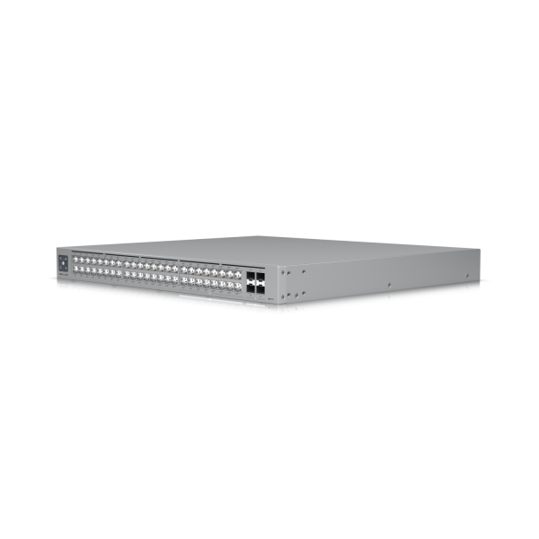 Ubiquiti UniFi Pro Max 48 PoE Gestito L3 Gigabit Ethernet [10/100/1000] Supporto Power over Ethernet [PoE] 1U Grigio (Ubiquiti A 48-port, Layer 3 Etherlighting switch)UbiquitiUSW-PRO-MAX-48-POE