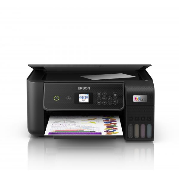 Epson EcoTank ET-2870 stampante multifunzione a serbatoio (Epson EcoTank ET-2870 - Stampante multifunzione - colore - ink-jet - ITS - A4 [supporti] - fino a 10 ppm [stampa] - 100 fogli - Wi-Fi, USB - nero)EpsonC11CJ66421