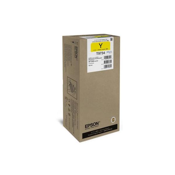 Epson C13T97340N cartuccia d'inchiostro 1 pz Originale Resa elevata [XL] Giallo (Epson T9734 - 192.4 ml - misura XL - giallo - originale - cartuccia inchiostro - per WorkForce Pro WF-C869R)EpsonC13T97340N
