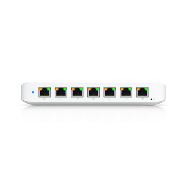 Ubiquiti Ultra 210W Gestito L2 Gigabit Ethernet [10/100/1000] Supporto Power over Ethernet [PoE] Bianco (Ubiquiti Switch UniFi Ultra 8xRJ45 GBit USW-Ultra)UbiquitiUSW-ULTRA-210W