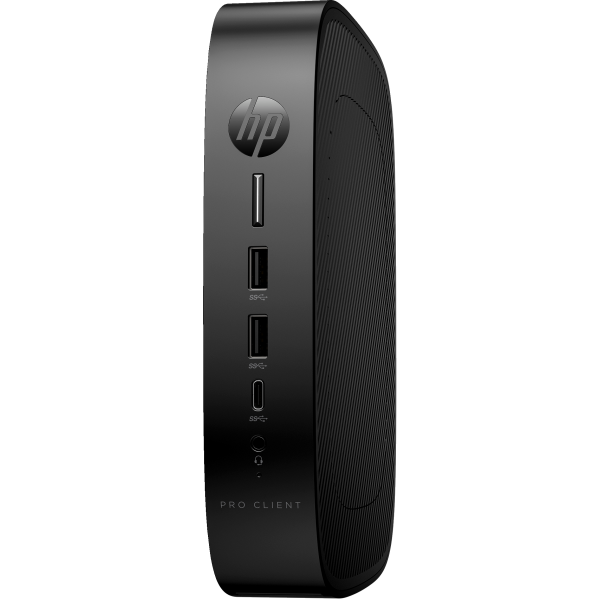 HP Pro t550 2 GHz Windows 11 Home 1,3 kg Nero J6412 (T550 Intel Celeron J6412/8GB RAM/64GB SSD/W10 IoT WLAN/BT/Intel UHD Graphics/2xDP)Hp5H0W9EA#ABB