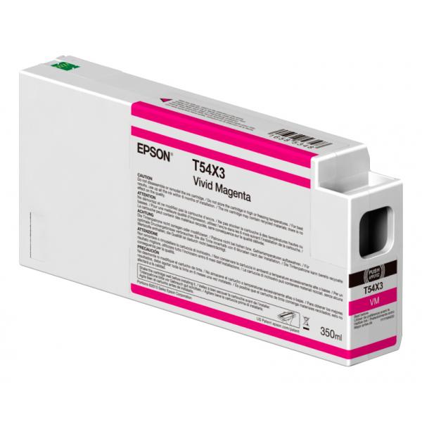 Epson C13T54X60N cartuccia d'inchiostro 1 pz Originale Magenta vivido (Light Magenta UltraChrome HDX/HD 350ml)Epson8715946728131C13T54X60N