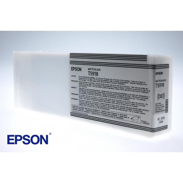 Epson C13T59180N cartuccia d'inchiostro 1 pz Originale Nero opaco (T5918 MATTE BLACK INK CART - 700ML)Epson8715946728216C13T59180N