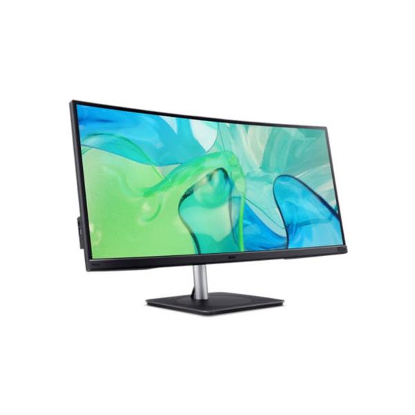 Acer CB343CUR Monitor PC 86,4 cm [34] 3440 x 1440 Pixel UltraWide Quad HD LED Nero, Argento (Acer Vero CB343CUR bemiiphuzx sk?rm -)AcerUM.CB3EE.001