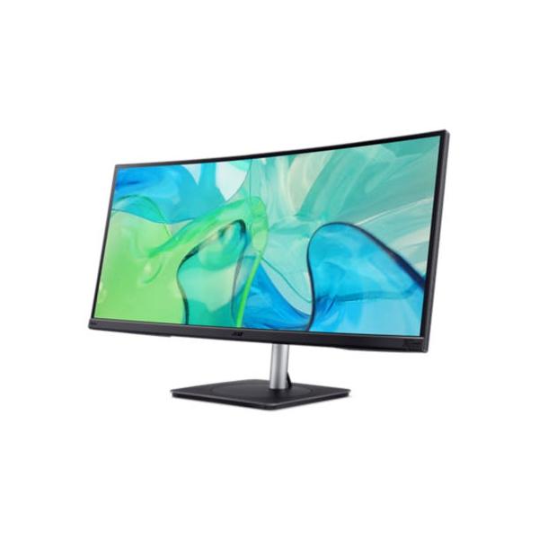Acer CB343CUR Monitor PC 86,4 cm [34] 3440 x 1440 Pixel UltraWide Quad HD LED Nero, Argento (Acer Vero CB343CUR bemiiphuzx sk?rm -)AcerUM.CB3EE.001