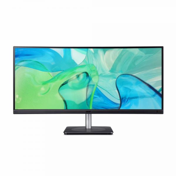 Acer CB343CUR Monitor PC 86,4 cm [34] 3440 x 1440 Pixel UltraWide Quad HD LED Nero, Argento (Acer Vero CB343CUR bemiiphuzx sk?rm -)AcerUM.CB3EE.001
