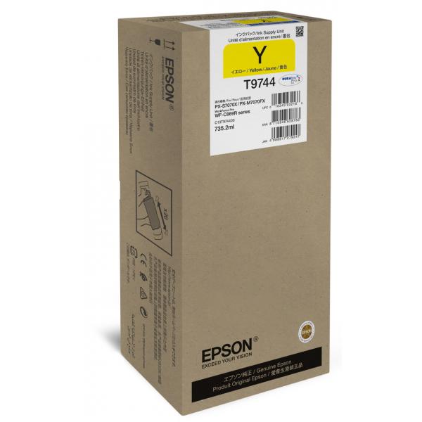 Epson C13T97440N cartuccia d'inchiostro 1 pz Originale Giallo (Epson T9744 - St?rrelse XXL - gul - or)Epson8715946728896C13T97440N
