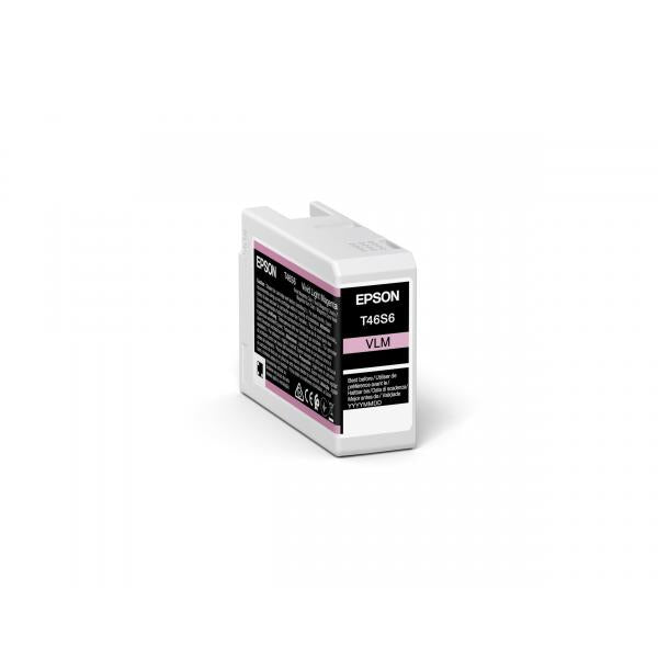 Epson UltraChrome Pro10 cartuccia d'inchiostro 1 pz Originale Magenta chiaro (VIVID LIGHT MAGENTA T46S6 ULTRACHROM)Epson8715946730011C13T46S60N