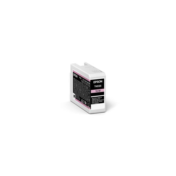 Epson Singlepack Vivid Light Magenta T46S6 UltraChrome Pro 10 ink 25ml (EPSON T46S6 ULTRACHROME INK LIGHT MAGENTA PRO 10 25ML)Epson8715946730011C13T46S60N