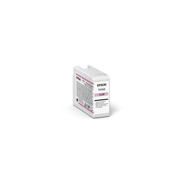Epson UltraChrome Pro10 cartuccia d'inchiostro 1 pz Originale Magenta chiaro (EPSON T47A6 ULTRACHROME INK LIGHT MAGENTA PRO 10 50ML)Epson8715946730042C13T47A60N