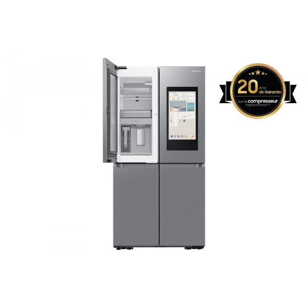 Samsung Frigorifero RF65DG9H0ESREF 4 Porte Family Hub AI Libera Installazione 636L Classe E Inox Spazzolato (Samsung RF65DG9H0ESR side-by-side k?le)Samsung8806095492384RF65DG9H0ESREF