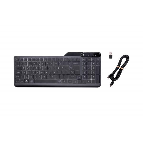 HP Tastiera cablata 400 retroilluminata (400 Backlit Wired Keyboard - Warranty: 12M)Hp7N7C0AA#ABB
