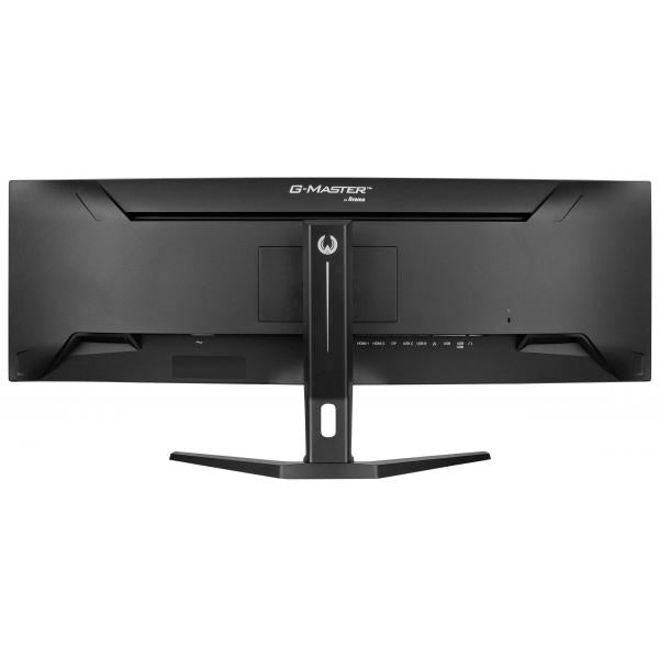 Iiyama G-MASTER RED EAGLE CURVED Monitor PC 114,3 cm [45] 5120 x 1440 Pixel Dual QHD LED Nero (iiyama G-MASTER Red Eagle GCB4580DQSN-B1 - Monitor a LED - gaming - curvato - 45 [44.5 visualizzabile] - 5120 x 1440 Dual Quad HD @ 165 Hz - VA - 450 cd/m?...