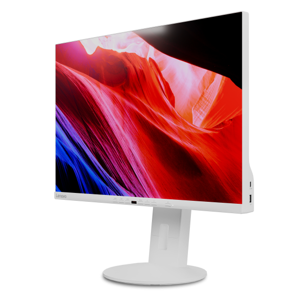 Lenovo C24d-20 Monitor PC 61 cm [24] 1920 x 1200 Pixel Full HD LED Grigio, Bianco (C24d-20 LED display 61 cm - [24] 1920 x 1200 pixels Full - HD Grey, White - Warranty: 36M)Lenovo63FENAT2EU