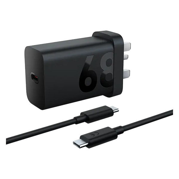 Lenovo ZG38C05738 Caricabatterie per dispositivi mobili Universale Nero AC Interno (Lenovo 68W USB-C Wall Charger [UK]. WARRANTY: 1YR CCR)LenovoZG38C05738