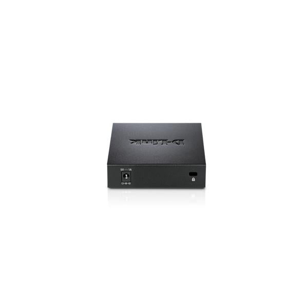 D-Link DES-105 switch di rete Non gestito Nero (D-Link DES 105 - Switch - 5 x 10/100 - desktop)D-linkDES-105