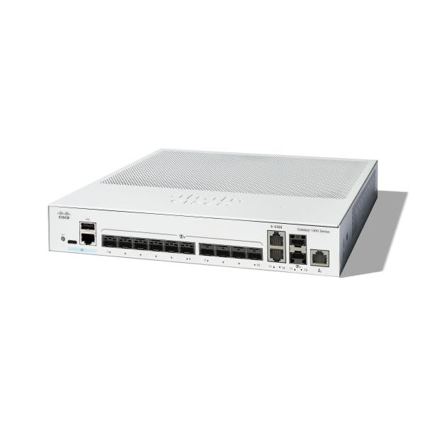 Cisco Catalyst C1300-12XS switch di rete Gestito L2/L3 Grigio (CATALYST 1300 12-PORT SFP+ - 2X10GE SHARED)Cisco0889728521598C1300-12XS