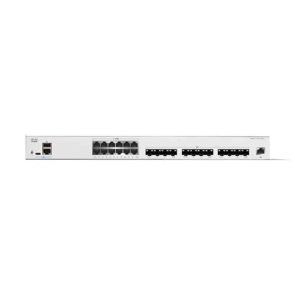 Cisco Catalyst C1300-24XTS switch di rete Gestito L2/L3 10G Ethernet [100/1000/10000] Grigio (CATALYST 1300 12-PORT 10GE - 12-PORT SFP+)CiscoC1300-24XTS