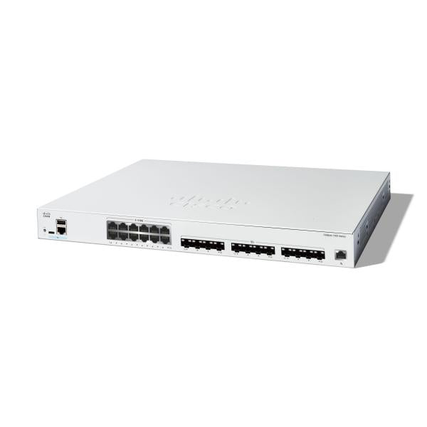 Cisco Catalyst C1300-24XTS switch di rete Gestito L2/L3 10G Ethernet [100/1000/10000] Grigio (CATALYST 1300 12-PORT 10GE - 12-PORT SFP+)CiscoC1300-24XTS