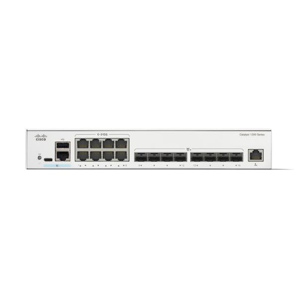 Cisco Catalyst C1300-16XTS switch di rete Gestito L2/L3 Grigio (CATALYST 1300 8-PORT 10GE - 8-PORT SFP+)Cisco0889728521482C1300-16XTS