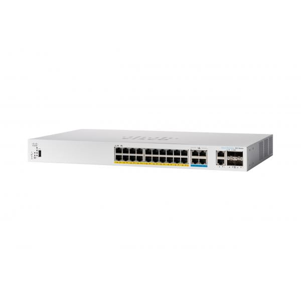 Cisco Catalyst C1300-24MGP-4X switch di rete Gestito L2/L3 Supporto Power over Ethernet [PoE] Grigio (CATALYST 1300 8-PORT 2.5GE - 16-PORT GE POE 4X10G SFP+)CiscoC1300-24MGP-4X