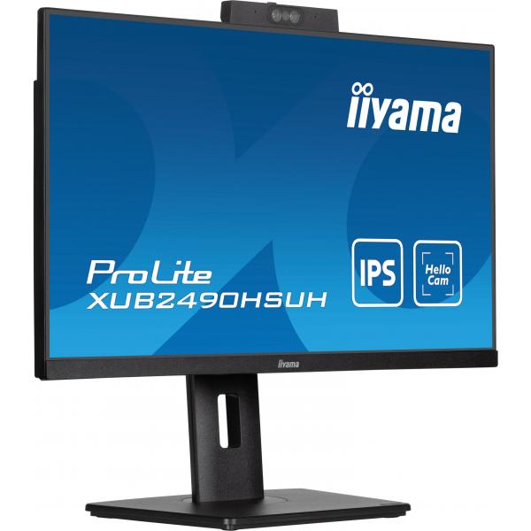 Iiyama ProLite XUB2490HSUH-B1 Monitor PC 60,5 cm [23.8] 1920 x 1080 Pixel Full HD LED Nero (iiyama ProLite XUB2490HSUH-B1 sk?rm -)Iiyama4948570123186XUB2490HSUH-B1