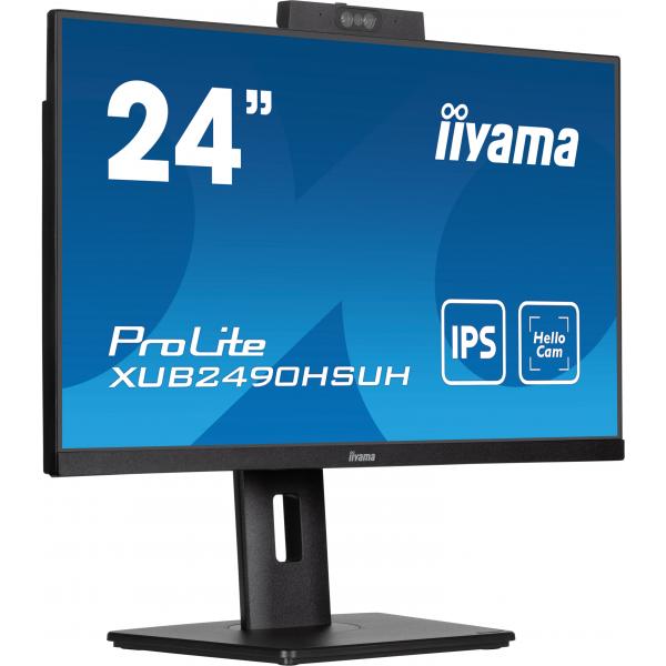 Iiyama ProLite XUB2490HSUH-B1 Monitor PC 60,5 cm [23.8] 1920 x 1080 Pixel Full HD LED Nero (iiyama ProLite XUB2490HSUH-B1 sk?rm -)Iiyama4948570123186XUB2490HSUH-B1