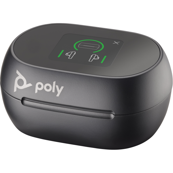 Poly Voyager Free 60+ UC Black Touchscreen Charge Case for BT700 USB-A Adapter - Replaces Poly SKU 221225-01Hp01974978381908L584AA