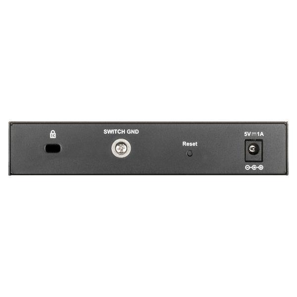 D-Link DGS-1100-08V2 switch di rete Gestito L2 Gigabit Ethernet [10/100/1000] Nero (8-PORT SMART GIGABIT SWITCH - LAYER2)D-linkDGS-1100-08V2/E