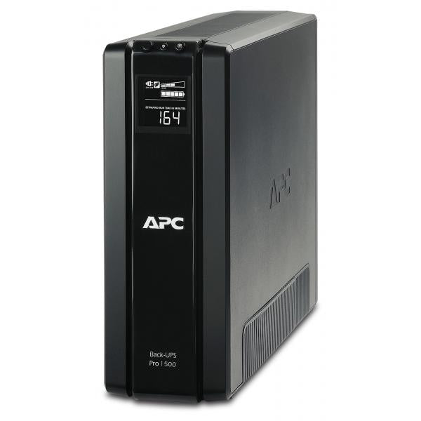 APC Back-UPS Pro gruppo di continuità [UPS] A linea interattiva 1,5 kVA 865 W 6 presa[e] AC (APC Back-UPS Pro 1500 - UPS - 230 V c.a. V - 865 watt - 1500 VA - USB - connettori di uscita 6)ApcBR1500G-GR