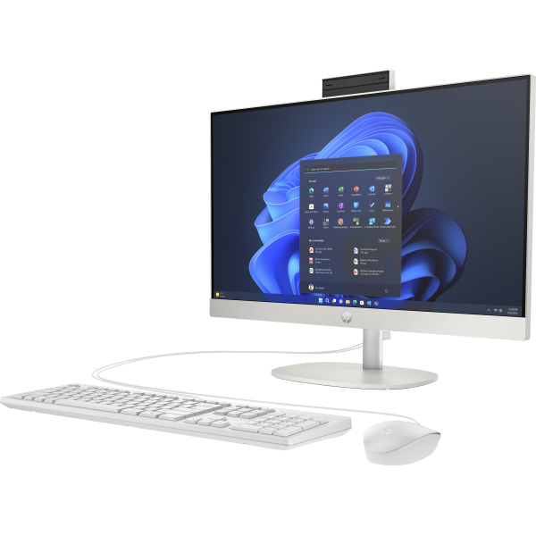 HP 240 G10 Intel Core i3 i3-N300 60,5 cm [23.8] 1920 x 1080 Pixel PC All-in-one 8 GB DDR4-SDRAM 256 GB SSD Windows 11 Home Wi-Fi 6 [802.11ax] Bianco (HP ProOne 240 G10 i3N300 8GB/256GB PC Italy - Italian localization)Hp0198122745548937L7EA#ABZ