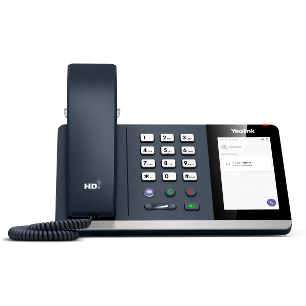 Yealink MP45 telefono IP Nero, Grigio (Yealink MP45 USB Teams Phone 1301118)Yealink1301118