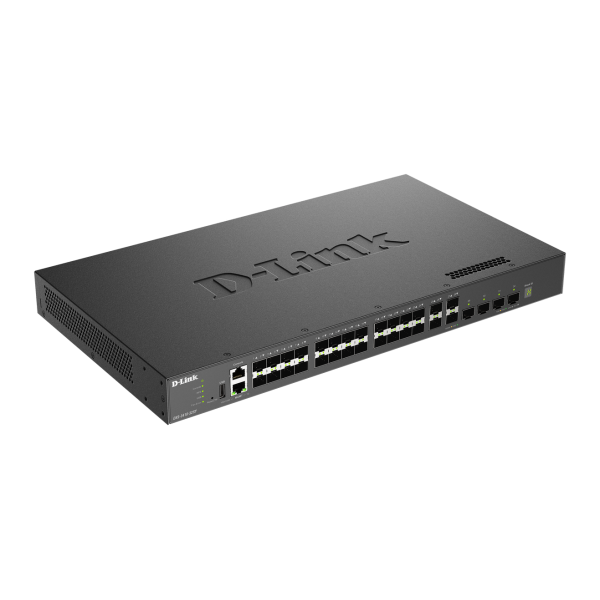 D-Link DXS-3410-32SY switch di rete Gestito L3 Nero (D-Link DXS 3410-32SY - Switch - L3 - gestito - 28 x 10 Gigabit SFP+ + 4 x 25 Gigabit SFP28 - montabile su rack)D-linkDXS-3410-32SY