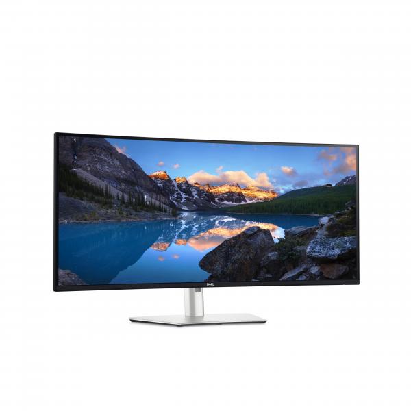 DELL UltraSharp U4025QW Monitor PC 101,6 cm [40] 5120 x 2160 Pixel 5K Ultra HD LCD Argento (Dell UltraSharp U4025QW - LED monitor - curved - 40 [39.7 viewable] - 5120 x 2160 5K2K UltraWide @ 120 Hz - IPS - 600 cd/m? - 2000:1 - 5 ms - Thunderbolt 4, H...