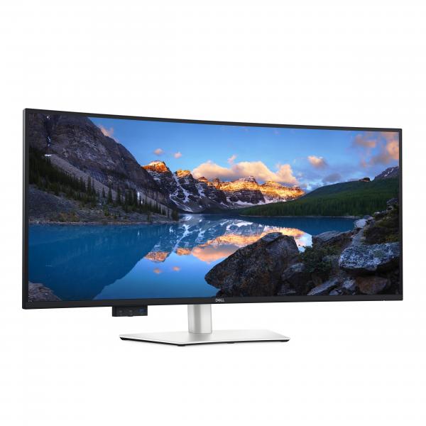 DELL UltraSharp U4025QW Monitor PC 101,6 cm [40] 5120 x 2160 Pixel 5K Ultra HD LCD Argento (Dell UltraSharp U4025QW - LED monitor - curved - 40 [39.7 viewable] - 5120 x 2160 5K2K UltraWide @ 120 Hz - IPS - 600 cd/m? - 2000:1 - 5 ms - Thunderbolt 4, H...