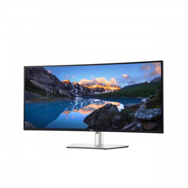 DELL UltraSharp U4025QW Monitor PC 101,6 cm [40] 5120 x 2160 Pixel 5K Ultra HD LCD Argento (Dell UltraSharp U4025QW - LED monitor - curved - 40 [39.7 viewable] - 5120 x 2160 5K2K UltraWide @ 120 Hz - IPS - 600 cd/m? - 2000:1 - 5 ms - Thunderbolt 4, H...