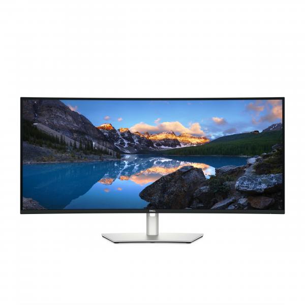 DELL UltraSharp U4025QW Monitor PC 101,6 cm [40] 5120 x 2160 Pixel 5K Ultra HD LCD Argento (Dell UltraSharp U4025QW - LED monitor - curved - 40 [39.7 viewable] - 5120 x 2160 5K2K UltraWide @ 120 Hz - IPS - 600 cd/m? - 2000:1 - 5 ms - Thunderbolt 4, H...