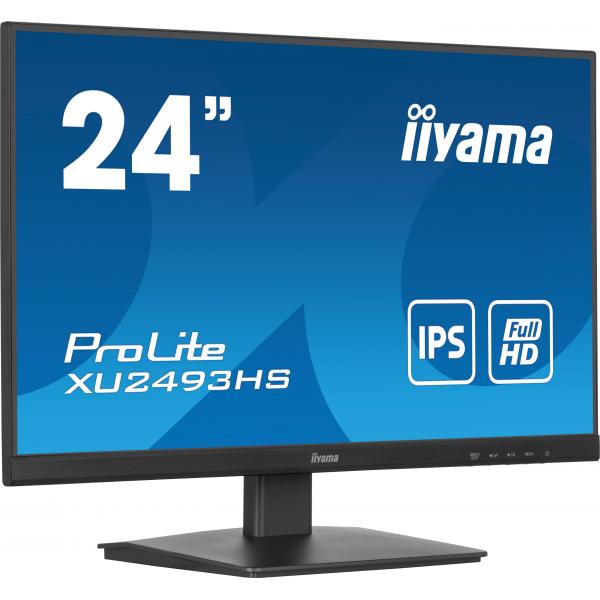 Iiyama ProLite XU2493HS-B6 Monitor PC 60,5 cm [23.8] 1920 x 1080 Pixel Full HD LED Nero (iiyama ProLite XU2493HS-B6 sk?rm - LED)IiyamaXU2493HS-B6