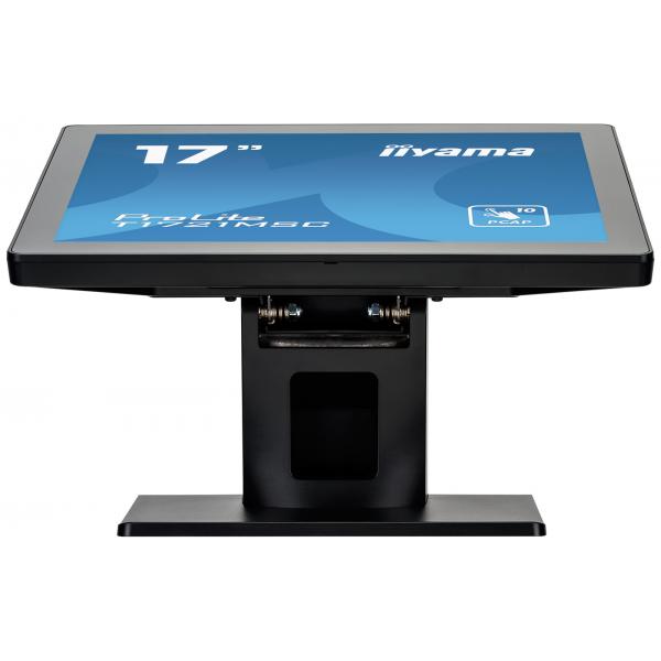 Iiyama ProLite T1721MSC-B2 Monitor PC 43,2 cm [17] 1280 x 1024 Pixel SXGA LED Touch screen Da tavolo Nero (17IN TOUCH PCAP TN PANEL - BEZEL-LESS DESIGN 10 POINTS 1280)Iiyama4948570120659T1721MSC-B2