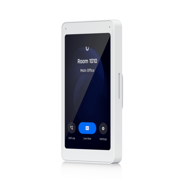 Display that pairs with the - Access Intercom for visitor - screening and remote access control, to mount in multiple locations throughout - Warranty: 24MUbiquitiUA-INTERCOM-VIEWER