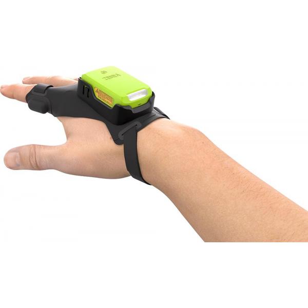 Zebra RS2100 Lettore di codici a barre indossabile 2D Laser Verde (RS2100 WEARABLE SCANNER SE4770 - 2D IMAGER INTEGRATED BATTERY WW)ZebraRS21C0-TS00ZWR
