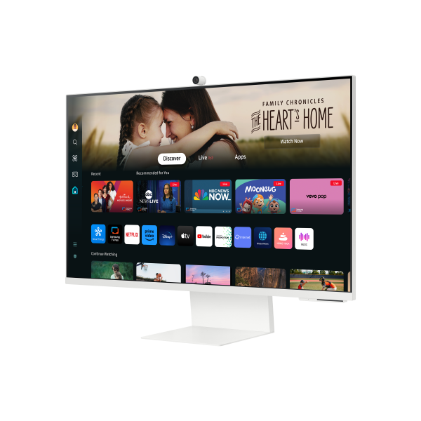 Samsung Smart Monitor M8 - M80D da 32'' UHD Flat (Samsung LCD S32DM801UU 32 white UHD Smart Monitor Smart Monitor M80D)SamsungLS32DM801UUXEN