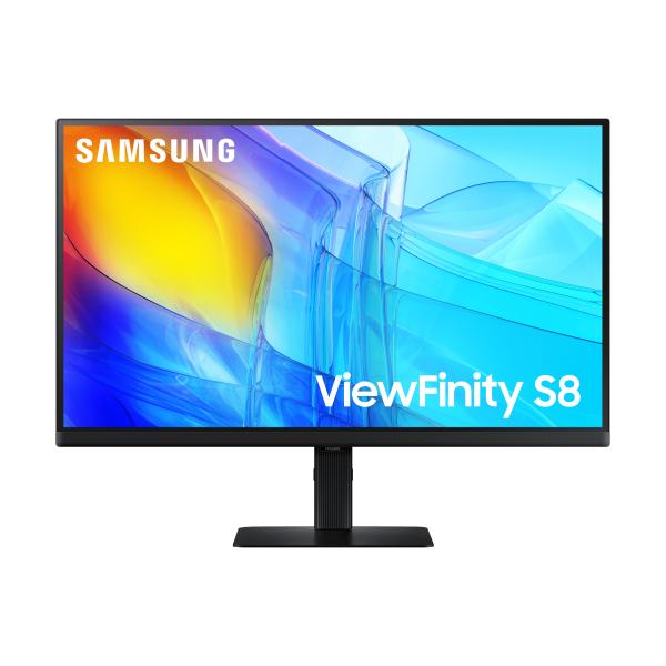 Samsung S80D Monitor PC 68,6 cm [27] 3840 x 2160 Pixel 4K Ultra HD LCD Nero (Samsung ViewFinity S8 S27D800EAU sk?rm)Samsung8806095541853LS27D800EAUXEN